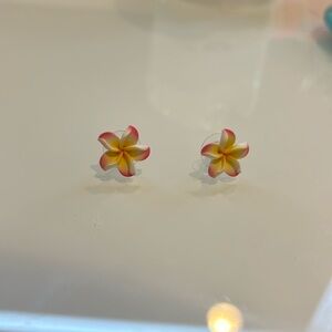 Plumaria earrings
